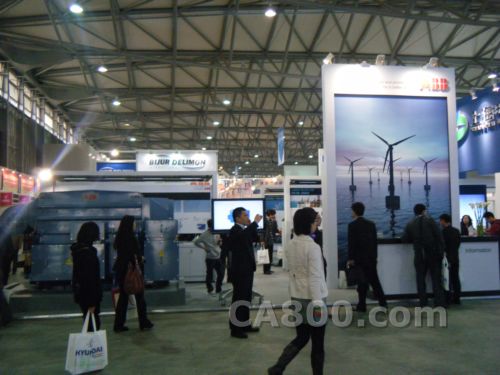 ABB参加第五届风能展现场